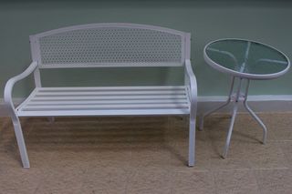 椅子, 表, 设计, 优雅, 装饰, 白色, 装饰, 家