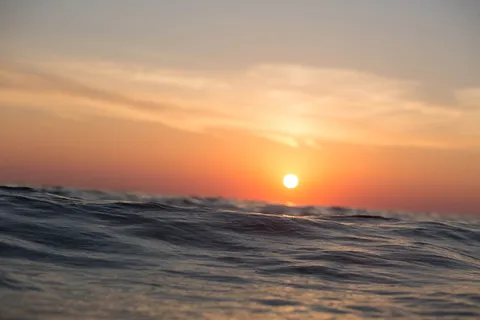 海浪,日落,平静,夏威夷,海洋,激情,和平,夏天 海浪,日落,平静,夏威夷,海洋,激情,和平,夏天
