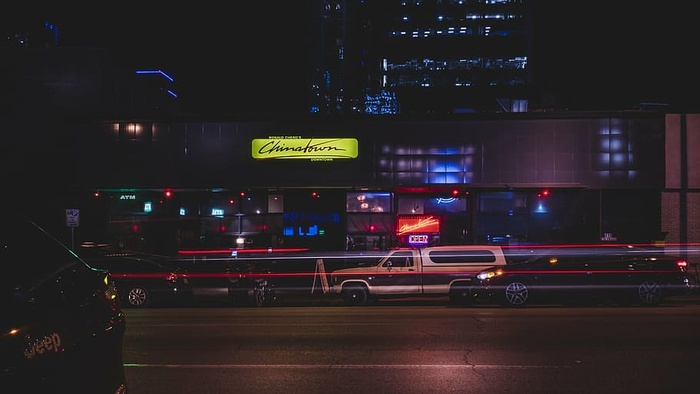 模糊、建筑、商业、汽车、城市、城市灯光、城市景观、市中心