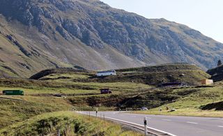 通行证、交通、曲线、大量驾驶、运输、车辆、旅行、道路