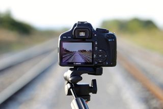 铁路摄像机、铁路照片、远距离、lcd、地平线、户外、旅行者、旅行
