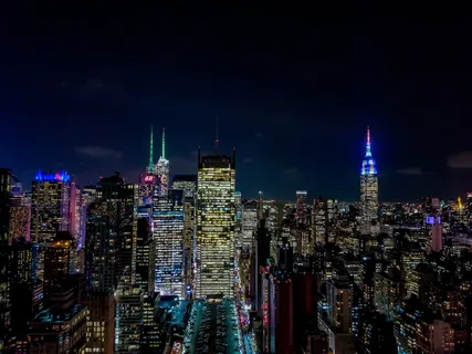 城市建筑鸟瞰图 城市建筑鸟瞰图