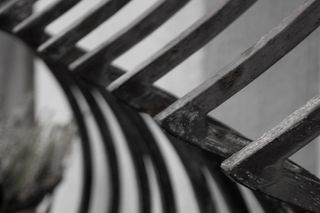 格栅，铁，熟铁，立面，verschnörkelt，卷曲，装饰，窗框