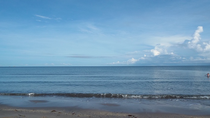 海，休息，海滩，放松，地平线，和平，平静，沿海