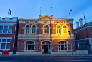 澳大利亚、弗里曼特尔、遗产、砖块、城镇、商业、西澳大利亚、银行