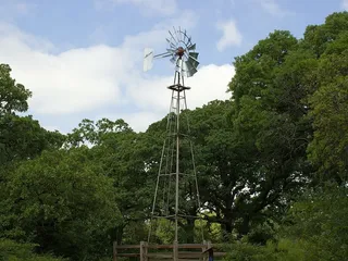 风车、牧场、农场、农业、农村、景观、老旧、水泵