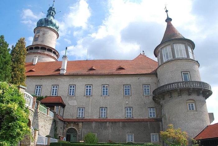 nove mesto nad metuji，城堡，建筑，文艺复兴，波西米亚，建筑外观，建筑结构，天空