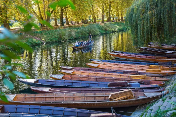 图宾根, 戳卡恩, 卡恩, 内卡, 内卡前面, 大学城, 航海船只, 水
