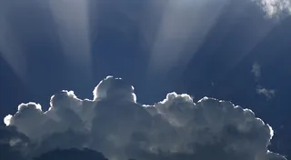 云，天空，蓝色，多云，太阳，阳光，夏天，心情