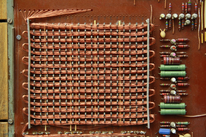 计算机，磁性，磁芯，Rom，Pcb，磁性，磁芯，板，电路