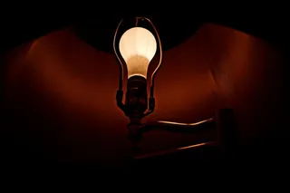 白色台灯，灯泡，创意，灯具，灯泡，商业，照明，创新