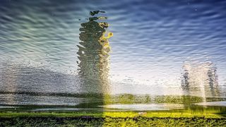 湖，价格，水，自然，景观，建筑，反映，没有人