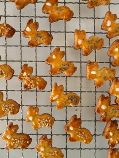 复活节兔子，复活节，复活节蛋糕，兔子，烘焙，面团，奥斯特切勒，食谱