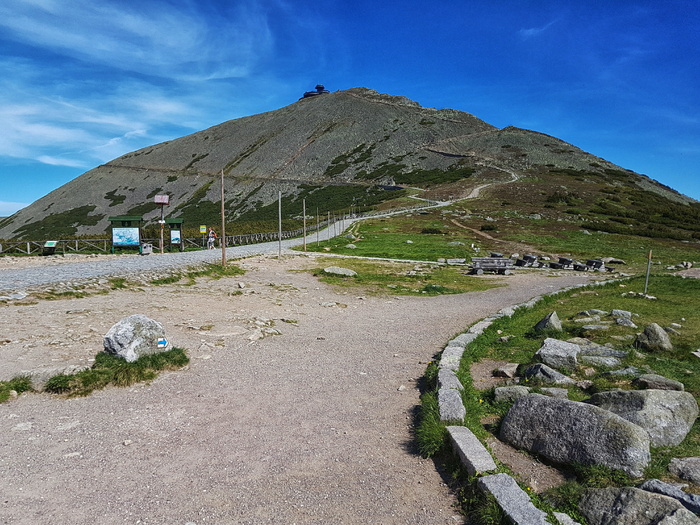 怀特，山脉，徒步旅行小径，科诺什巨山，景观，自然，风景，波兰