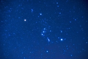 晴朗，天空，夜晚，显示，星星，猎户座，星星，星座