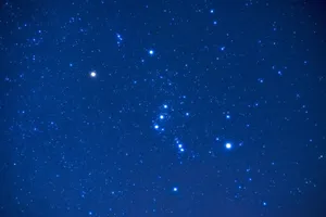 晴朗，天空，夜晚，显示，星星，猎户座，星星，星座