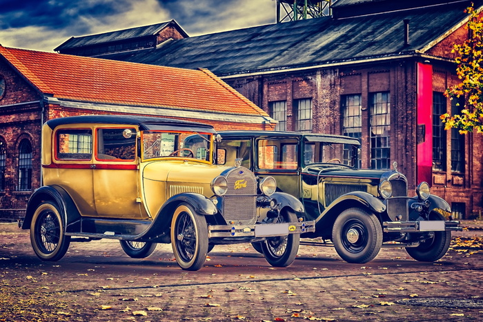 oldtimer、classic、pkw、auto、ford、citroen、History、怀旧
