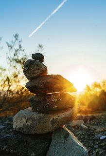 美国，亚利桑那州，沙漠，日出，太阳耀斑，太阳，阳光，洛基