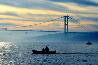 伊斯坦布尔, 喉咙, 土耳其, 海洋, 景观, 城市, 桥梁, 蓝色