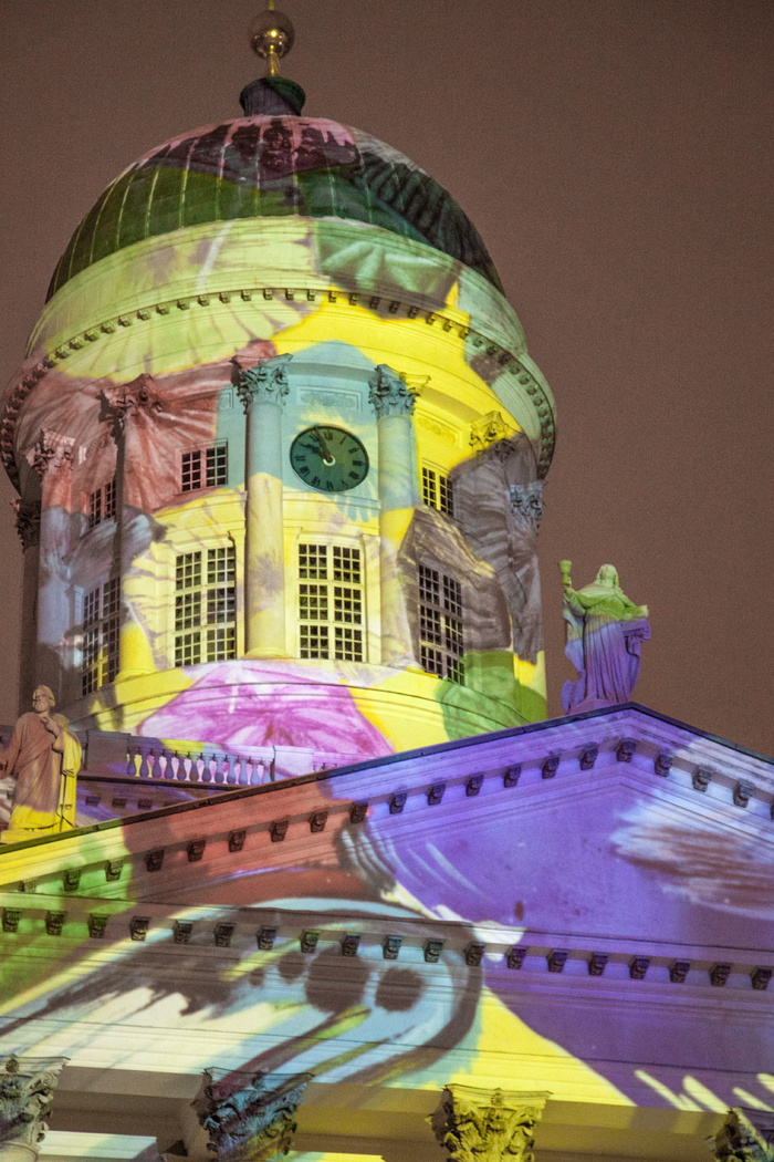 卢森堡赫尔辛基，赫尔辛基大教堂，卢森堡，灯光秀，雪，旅游，教堂，纪念碑