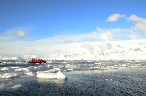 南极洲，探险，冰流，云天，冬天，天空，雪，低温