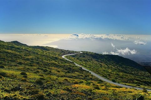 云、山、自然、道路、景观、风景、小山、户外 云、山、自然、道路、景观、风景、小山、户外