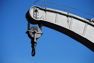 起重机、重型、布里斯托尔码头、建筑、金属、钢铁、工业、天空