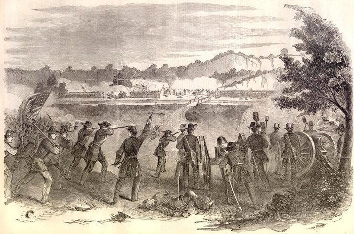 1861年的迦太基战役，美国内战