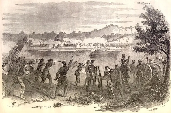 1861年的迦太基战役，美国内战