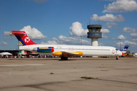 航空展、飞机、飞机、md、md-80、dc-9、包机、机场