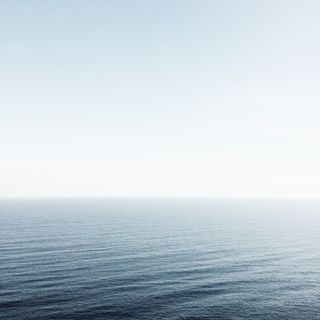 平静，地平线，白天，自然，水，海洋，海洋，海滩