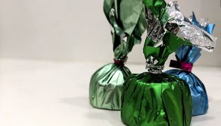 三，绿色，蓝色，包装，糖果，巧克力，颜色，颜色