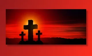 十字架，基督，信仰，上帝，耶稣，云，太阳，光