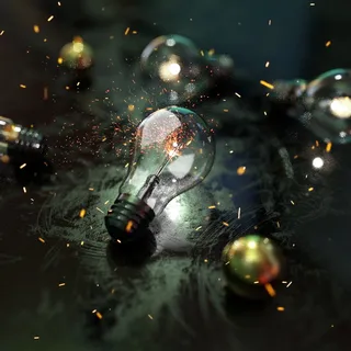 珍珠、雨、科学、光、水分子、特写、选择性聚焦、室内