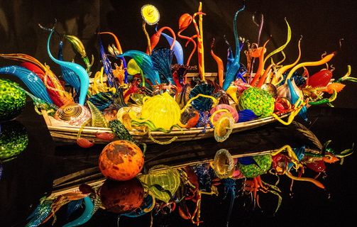 chihuly，glass，旅游，多彩，创意，生动，西雅图，华盛顿
