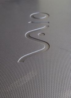 vaio、索尼、徽标、台式电脑、笔记本电脑、金属、室内、特写