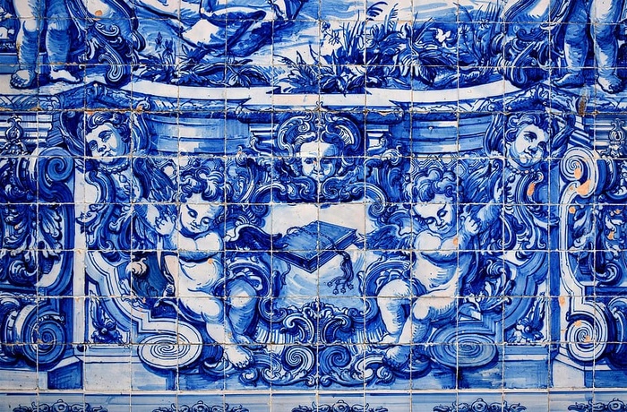 古典型葡萄牙瓷砖-Azulejos-波尔图-葡萄牙