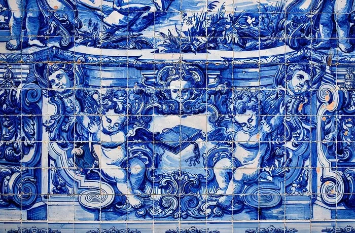 古典型葡萄牙瓷砖-Azulejos-波尔图-葡萄牙