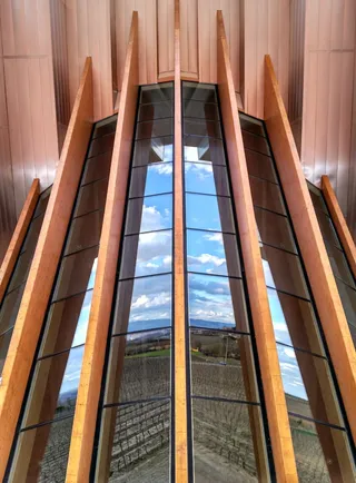 建筑，建筑，木材，天空，酒庄，现代，现代，博物馆