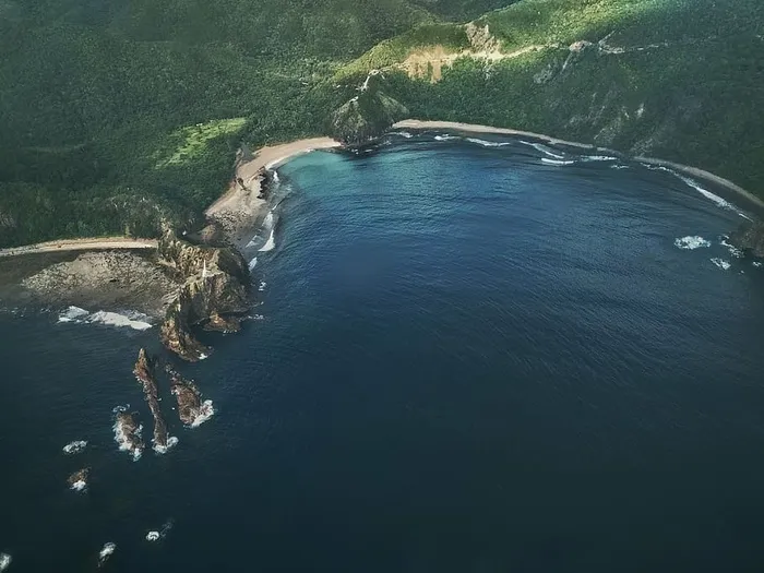 航拍、照片、身体、水、白天、高空、角度、摄影