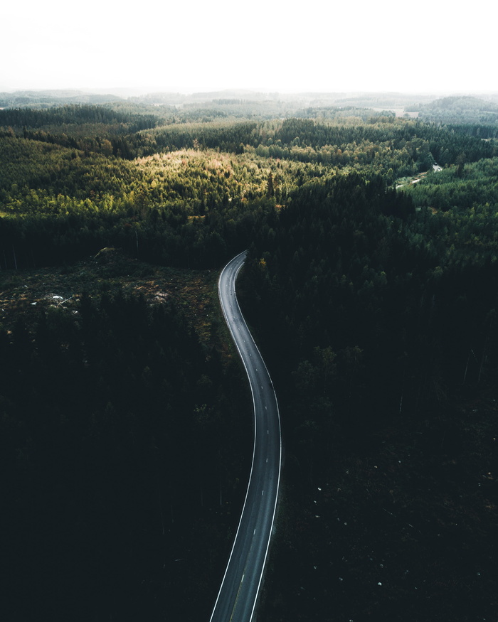 道路航空摄影