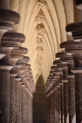 结构，建筑，旋转，教堂，宗教，牧师，法国，圣米歇尔山