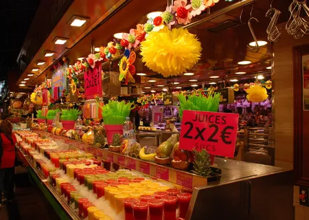洛杉矶,博克雷亚食品市场,博克雷亚,食品市场,巴塞罗那,博克雷亚食品市场,西班牙,果汁吧 洛杉矶,博克雷亚食品市场,博克雷亚,食品市场,巴塞罗那,博克雷亚食品市场,西班牙,果汁吧