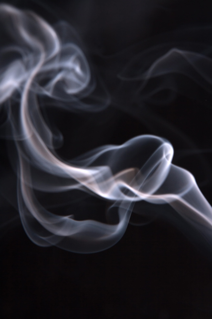 烟雾、背景、黑、白、图形、热、隔离、，