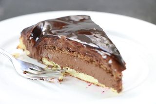 甜点，蛋糕，食物，焦糖，巧克力，叉子，甜食，玉米饼