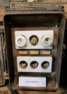保险丝盒，备用，电流，西门子，schuckert，电压，elektrik，电力