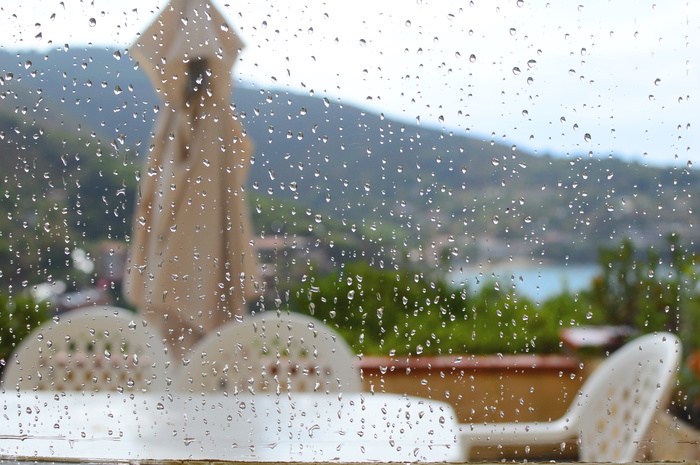 海、风景、天空、雨、外部、意大利、自然、假日
