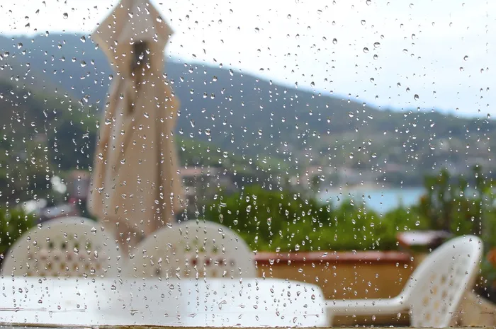 海、风景、天空、雨、外部、意大利、自然、假日