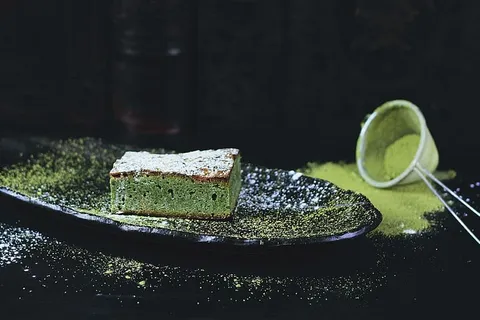 绿色开心果蛋糕 绿色开心果蛋糕