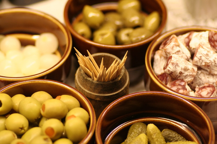 大块、橄榄、美味、食用、食物、开胃菜、新鲜、有益于
